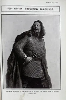 Macbeth, At His Majesty's Theatre, theatrical portrait