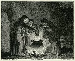 Witches Gallery: Macbeth / Witches / Cauldron