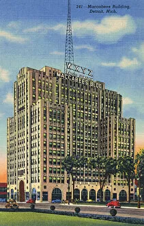 Transmission Collection: Maccabees Building, Detroit, Michigan, USA