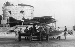 Macchi M67 Schneider Trophy racing seaplane at Calshot
