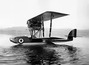Macchi Prints: Macchi M7 single seat flying boat fighter based on