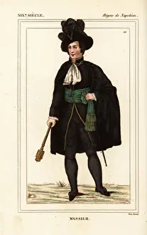 Librairie Prints: Mace bearer or massier, Napoleonic era