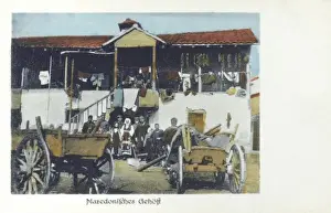 Farm Stead Prints: Macedonian Farmstead (and occupants)