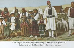 Live Stock Collection: Macedonian man and his large family