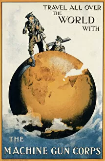 Recruitment Gallery: Machine Gun Corps Poster