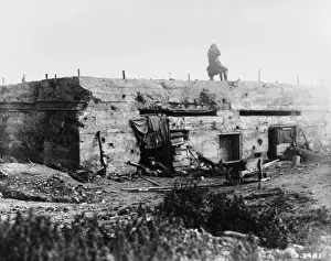 Machine gun post, Queant line 1918