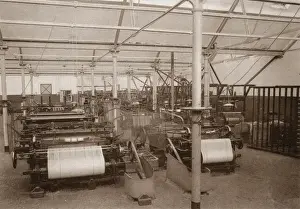 Merksplas Prints: Machine Weaving at Merxplas Labour Colony, Belgium