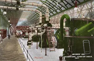 Pipework Prints: Machinery Hall - International Exhibition, Dublin, Ireland