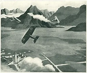 Machines Leaving An Aerodrome (Italy)