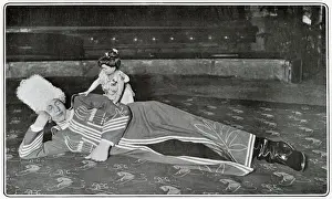Machnow the Giant & Madame Chiquita, London Hippodrome