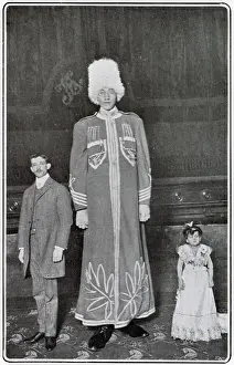 Machnow the Giant & Madame Chiquita, London Hippodrome