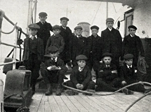 Macpherson Boys en route to Canada
