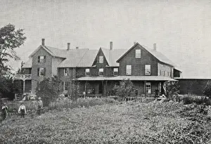 Receive Prints: Macpherson Distributing Home, Knowlton, Quebec