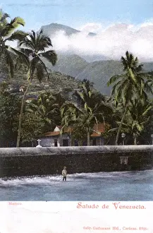 Venezuela Prints: Macuto, Venezuela, Central America