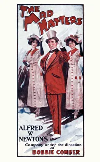 The Mad Hatters, Grand Pier, Weston-Super-Mare, Alfred W Newton's Company under The Mad Hatters, Grand Pier, Weston-Super-Mare, Alfred W Newton's Company under