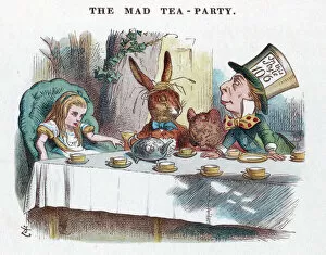 Carroll Collection: Mad Hatters Tea Party