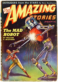 Futuristic Collection: Mad Metal Robot