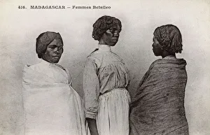 Malagasy Collection: Madagascar - A Group of Betsileo Women