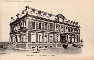 Madagascan Collection: Madagascar - Tananarive - The Government Building
