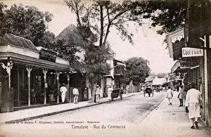 Madagascan Collection: Madagascar - Toamasina (Tamatave) - Rue de Commerce