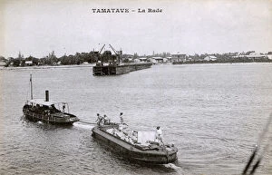 Madagascan Collection: Madagascar - Tuamasina (Tamatave) - The Harbour