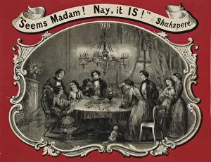 Madam Prints: Seems Madam! Nay, it is! Shakspere sic