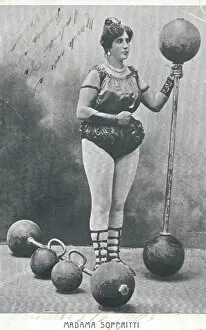 Sandals Collection: Madama Soffritti weightlifter