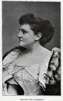 Corset Collection: Madame Ada Patterson, soprano, studio portrait