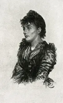 Alphonse Prints: Madame Alphonse Daudet