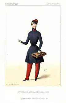 Satan Prints: Madame Charlotte Doche as Satan in Le Diable a Paris, 1844