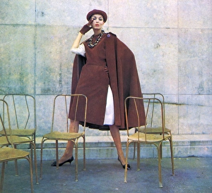 Madame Gres cape and dress, 1961 Madame Gres cape and dress, 1961