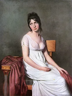 Madame Hamelin by Jacques-Louis David Madame Hamelin by Jacques-Louis David