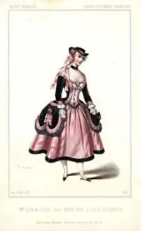 Chapelle Prints: Madame Leon as Elise in Le Mardi Gras a l Hotel