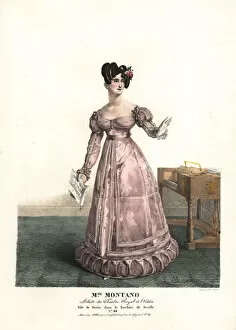 Seville Collection: Madame Montano as Rosine in the opera Le Barbier de Seville