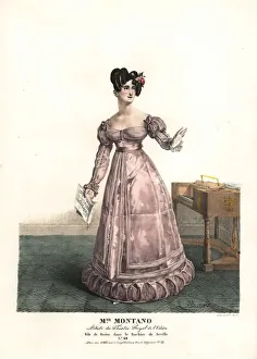 Seville Collection: Madame Montano as Rosine in the opera Le Barbier de Seville
