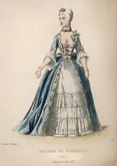 1750 Prints: Madame De Pompadour - 1750