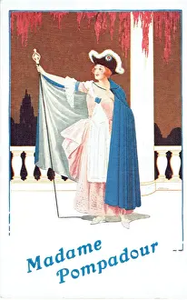 Pompadour Prints: Madame Pompadour by Frederick Lonsdale and Harry Graham