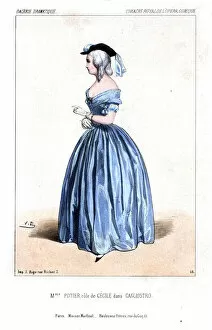 Royale Collection: Madame Potier as Cecile in Cagliostro, 1844