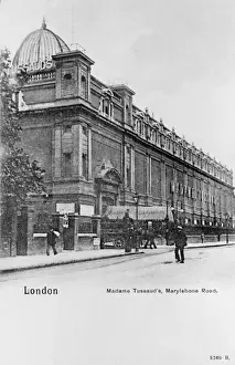 Tussauds Prints: Madame Tussauds waxwork museum, London