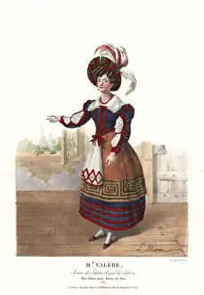 Madame Valere as Anna in Robin des Bois, 1824