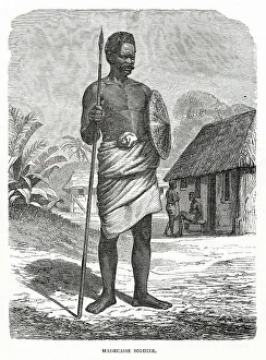 Madecasse soldier of Madagascar