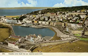 Somerset Prints: Madeira Cove - Weston-Super-Mare, Somerset, England