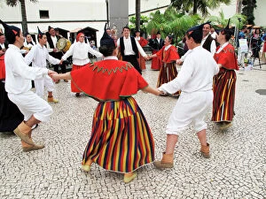 Dances Collection: Madeira, Funchal - Traditional costumes and dances