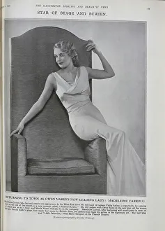 Hollywood Prints: Madeleine Carroll