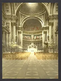 The Madeleine, interior, Paris, France
