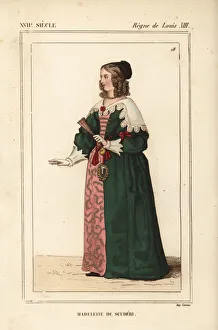 Mademoiselle Collection: Madeleine de Scuderi, French writer, 1607-1701