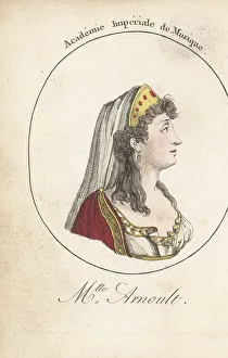 Acteurs Et Actrices Celebres Prints: Madeleine-Sophie Arnould, French actress and singer, 1740-1802