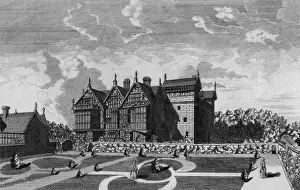 Symmetrical Prints: Madeley Manor, Shropshire