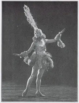 Madeline Gibson in the Champagne Time cabaret show (1928)