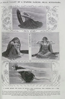 Mademoiselle Collection: Mademoiselle Roshanara, theatrical portraits in dance poses